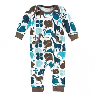 DwellStudio Pyjama z. Voet Gio Aqua